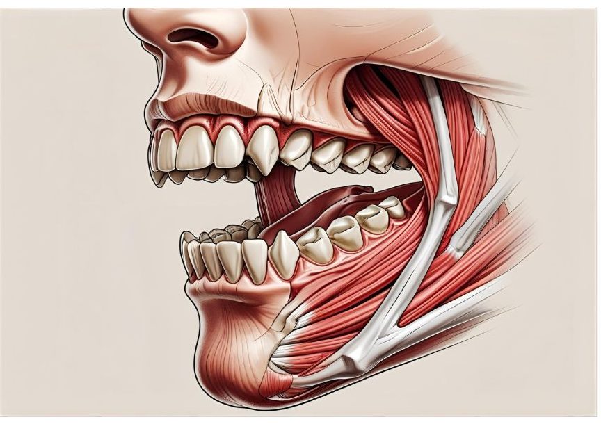 TMJ joint anatomy and muscles causing jaw pain